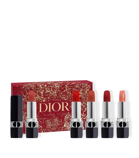 dior lipstick mini set|dior limited edition lipstick set.